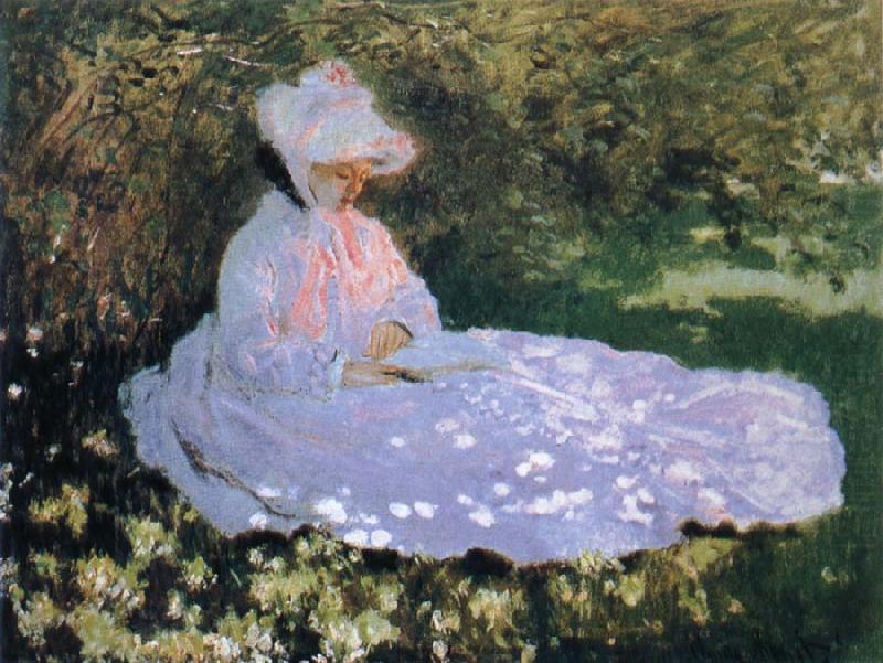 Claude Monet The Reader china oil painting image